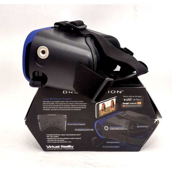 Virtual Reality Smartphone Headset iPhone/Android Ready VR PURPLISH BL - Picture 4 of 4